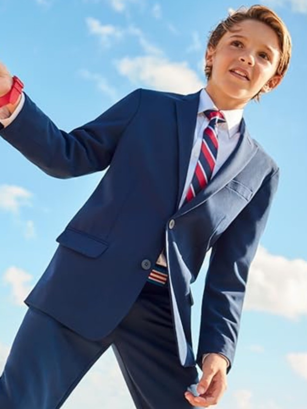 Izod Boys Navy Blazer size 10